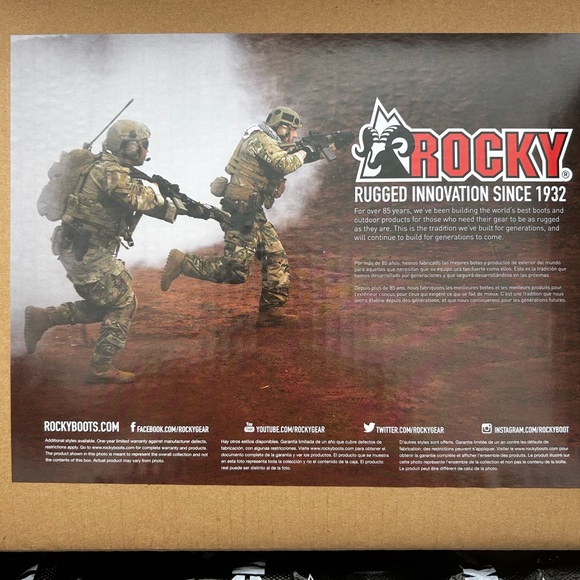 Rocky Rugged Innovation Poster - Picture 2 of 2